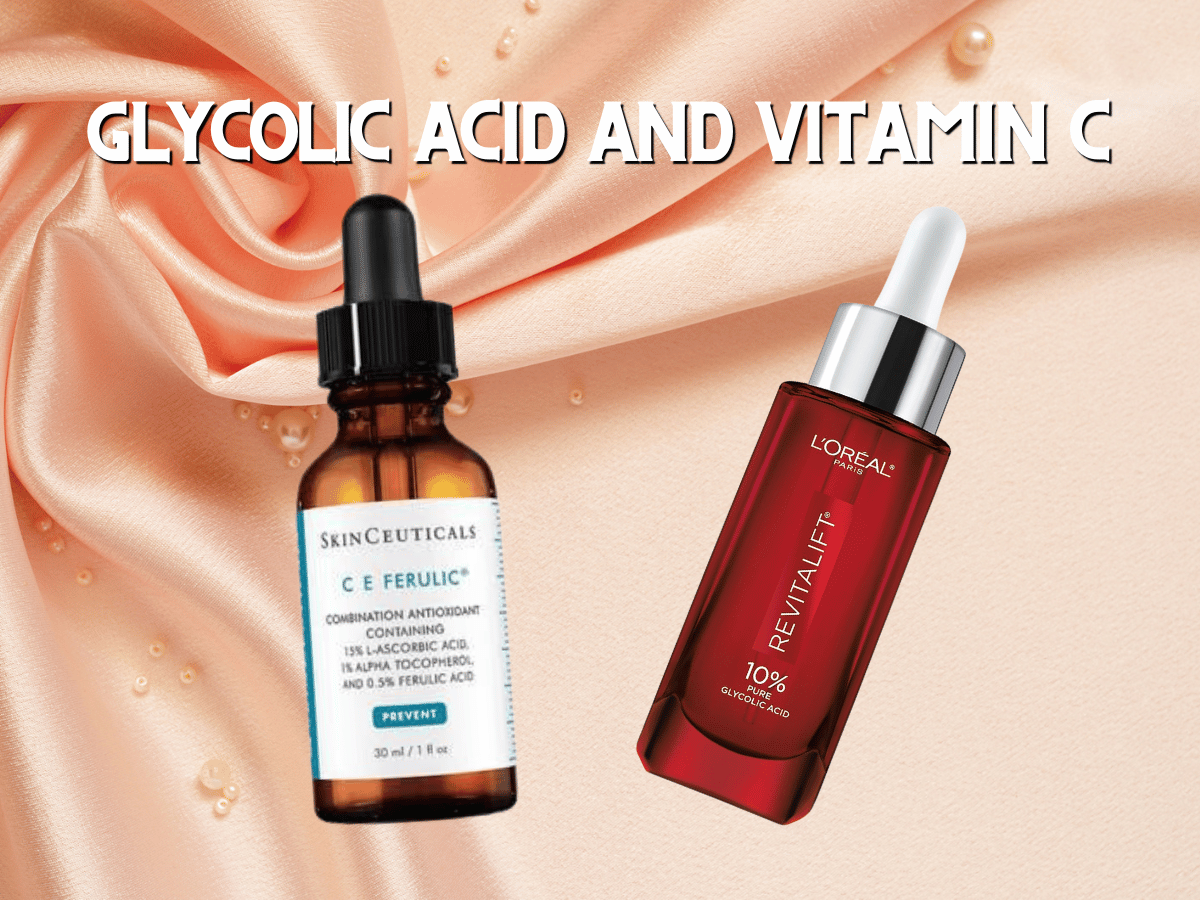 Glycolic Acid and Vitamin C